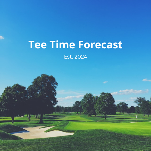 Tee Time Forecast App Image